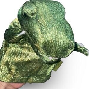 Folkmanis Little Tyrannosaurus Rex 6" Hand Puppet Dinosaur Plush Toy T-Rex Green